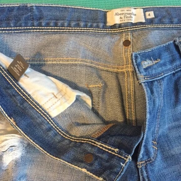 Abercrombie & Fitch Pants‎ Ripped Destroyed Jeans - Picture 3 of 7